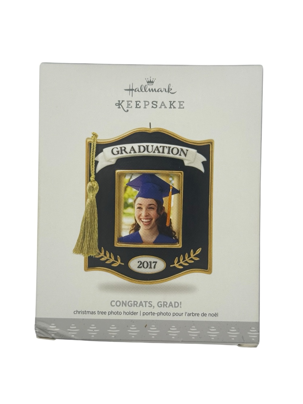 2017 Hallmark Keepsake Ornament Graduation Congrats Grad Photo Picture Frame